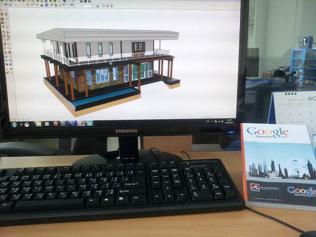 In a small corner of Thailand-Sketchup for Engineering Work