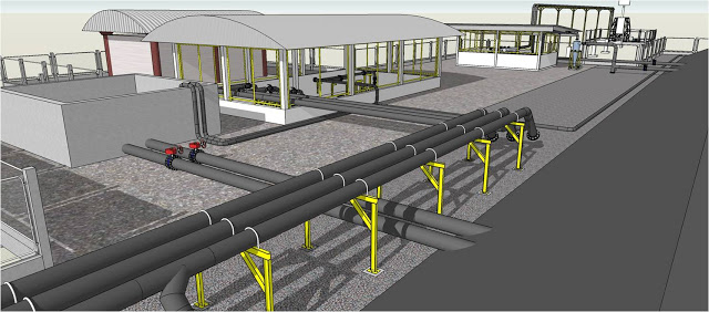 In a small corner of Thailand-Sketchup for Engineering Work