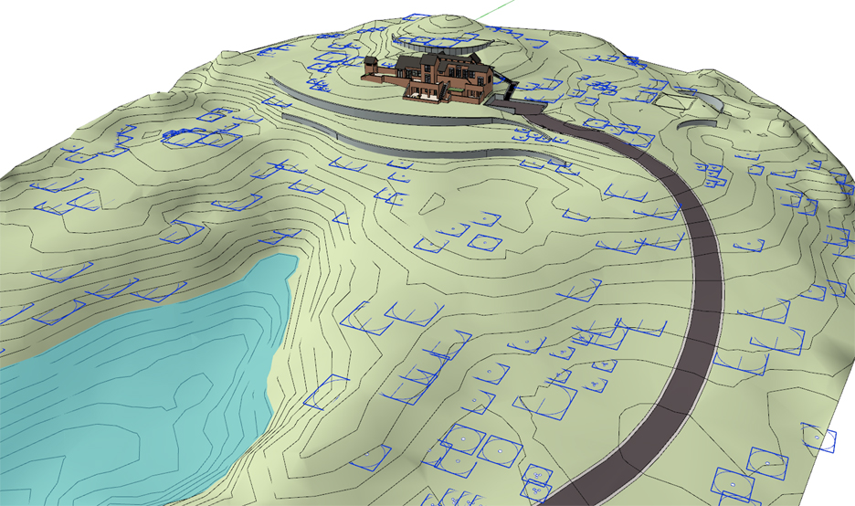 Learning to model terrain in SketchUp