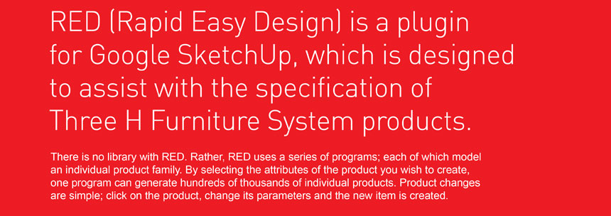 Red - An exclusive plugin for sketchup