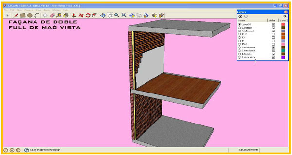 creation of an innovative didactic resource with sketchup