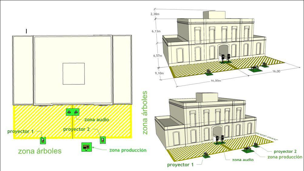 Using sketchup for live mapping