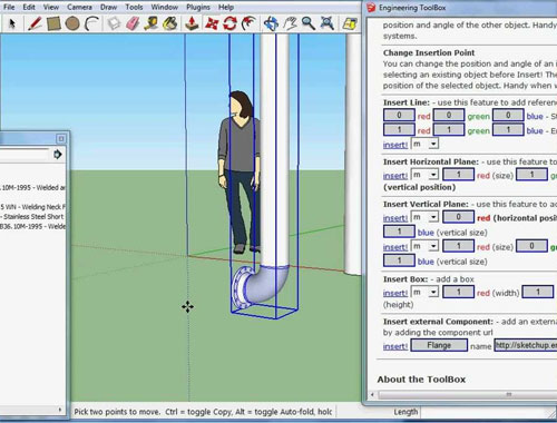 How to use Sketchup Engineering Toolbox