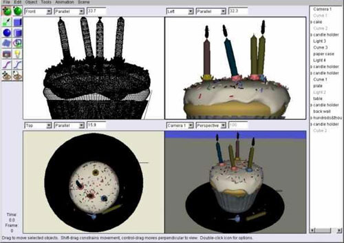 Art of Illusion 3.0 – the newest free open source 3d modeling, rendering & animation studio