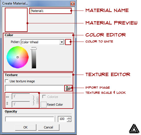 How to Import Sketchup Textures & Create Custom Materials