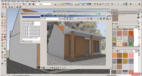rendering an animation in sketchup with vray