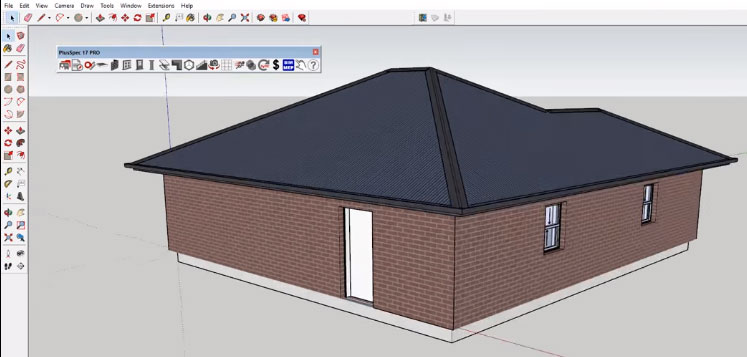 house builder sketchup extension