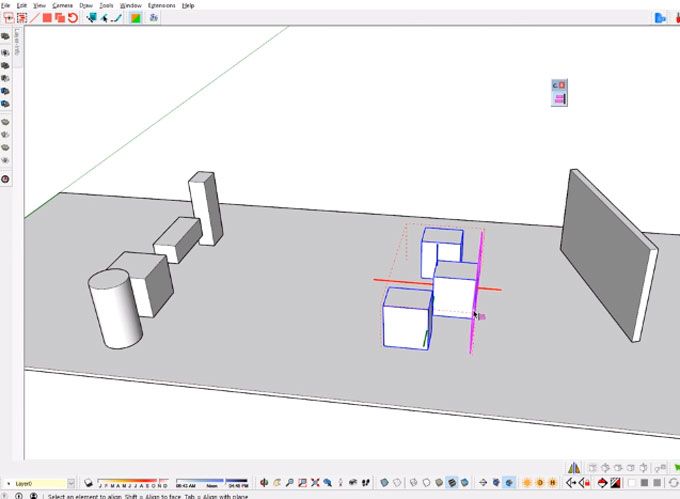 Curic Space for SketchUp Function description