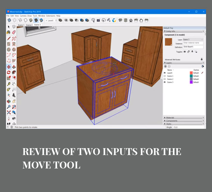 Review of Two inputs for the Move tool