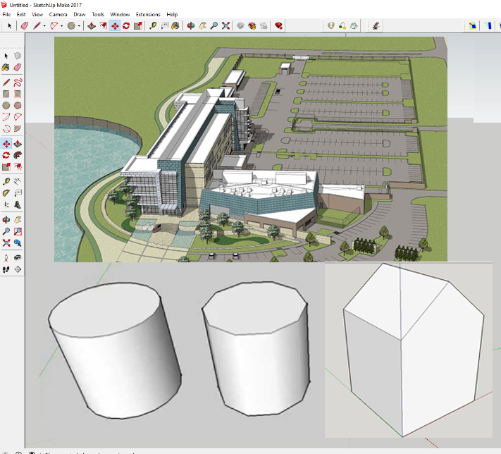 Creating Polygons in SketchUp in 5 seconds