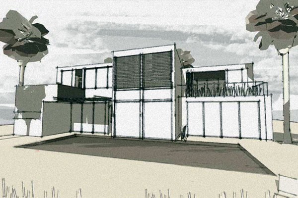 Google SketchUp Styles: Freehand-Pen-&-Marker-Style