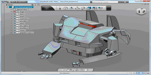 what can be made autodesk 123d design